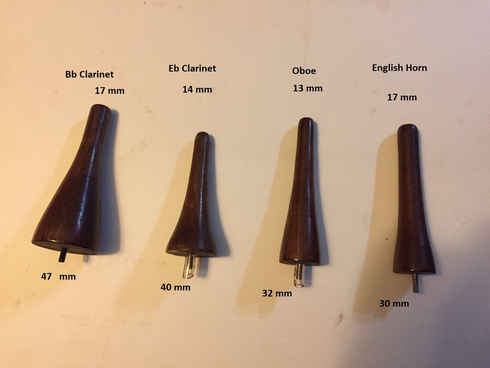 Clarinet/Oboe/English Horn Pegs